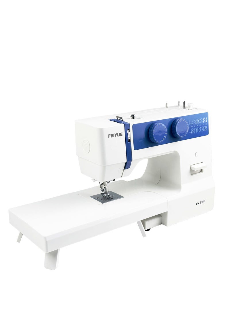 فيوي مكينة خياطة منزلية فييو 310 أزرق 24 غرزة مزودة بمحرك سيرفو FYE310 - Image 3
