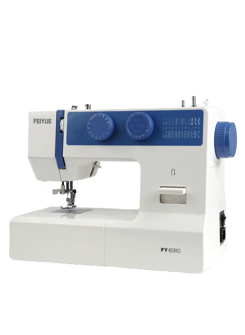 فيوي مكينة خياطة منزلية فييو 310 أزرق 24 غرزة مزودة بمحرك سيرفو FYE310 - Image 4