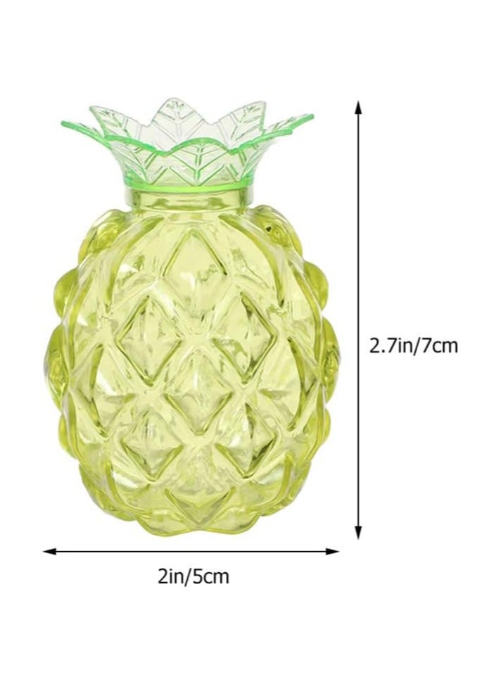 SOLARAE Pineapple Shaped Candy Storage Boxes, 12pcs Creative Gift Boxes Container for Hawaii Prty Birthday Wedding, for Candies, Chocolates, Cookies, Also Be Interesting Playthings - Image 4