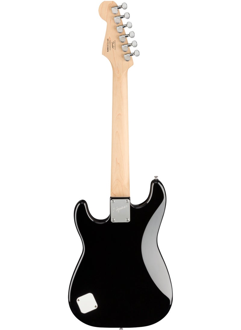 Fender 0370121506 Squier Mini Stratocaster Electric Guitar - Black with Laurel Fingerboard