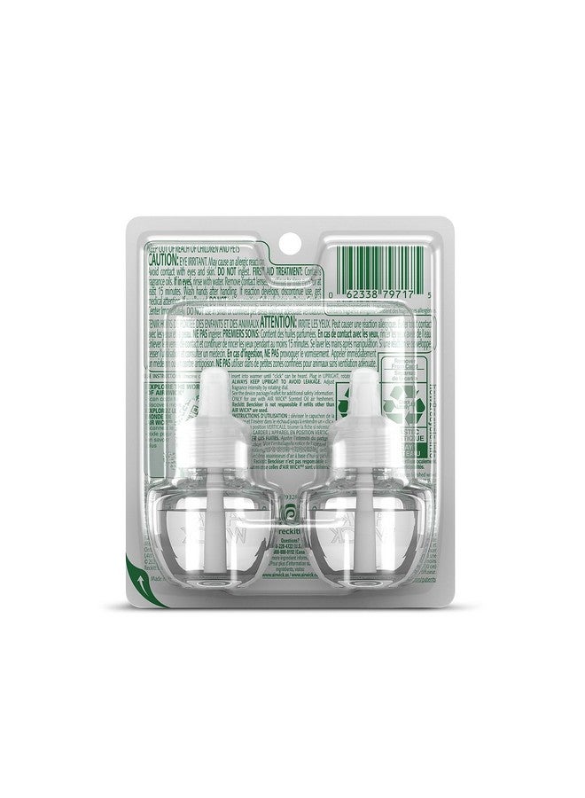 Air Wick, Plug in Scented Oil 2 Refills, Fresh Waters, 1.34 Oz (Pack of 2) - Image 3