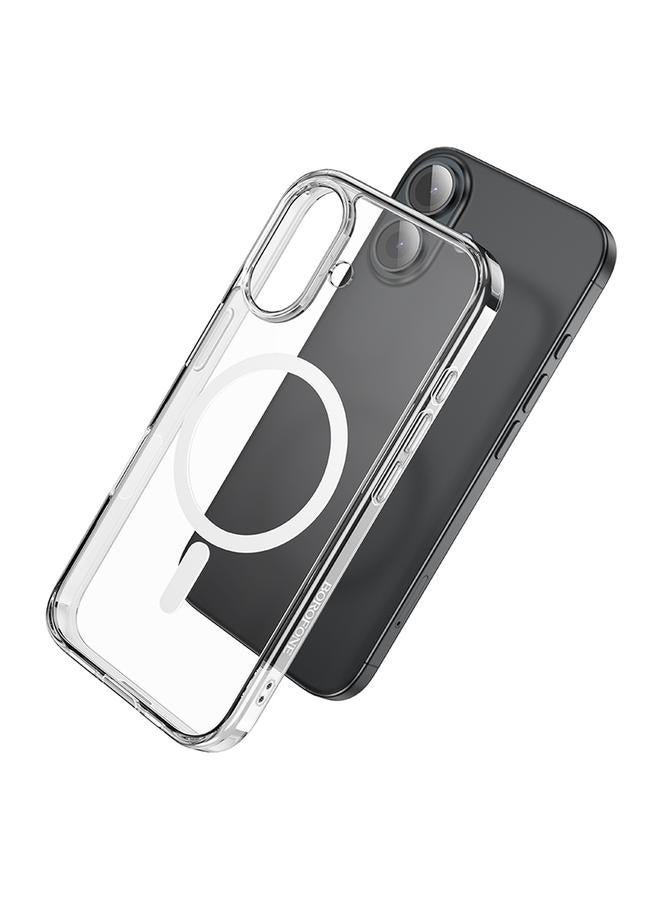 بوروفون جراب هاتف مغناطيسي من BOROFONE BI5 Ice Shield Series MagSafe لهاتف iPhone 16 - Image 4