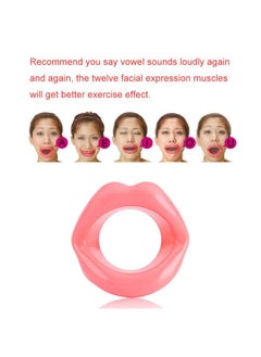 ZJchao Lip Trainer Silicone Face Lifting Lip Exerciser Mouth Muscle Tightener Tightening Anti Wrinkle Tool Face Slim Exerciser Muscle Lips Trainer Tightener Face Lift Beauty Tools For Women  - Image 2