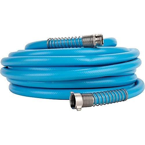 Camco EvoFlex 75' Extra Flexible RV and Marine Drinking Water Hose Accessory with 5/8" ID for Camping, Tailgating, & Outdoor Recreation, Blue - Image 2