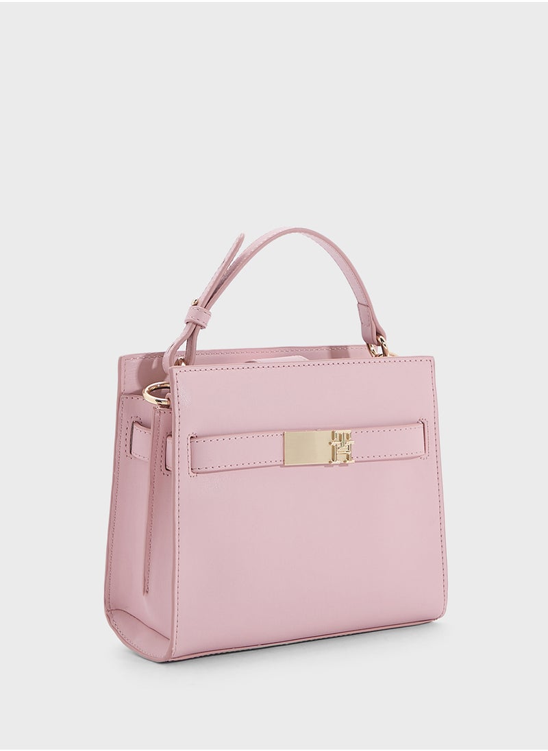 TOMMY HILFIGER HERITAGE MINI SATCHEL  - Image 3