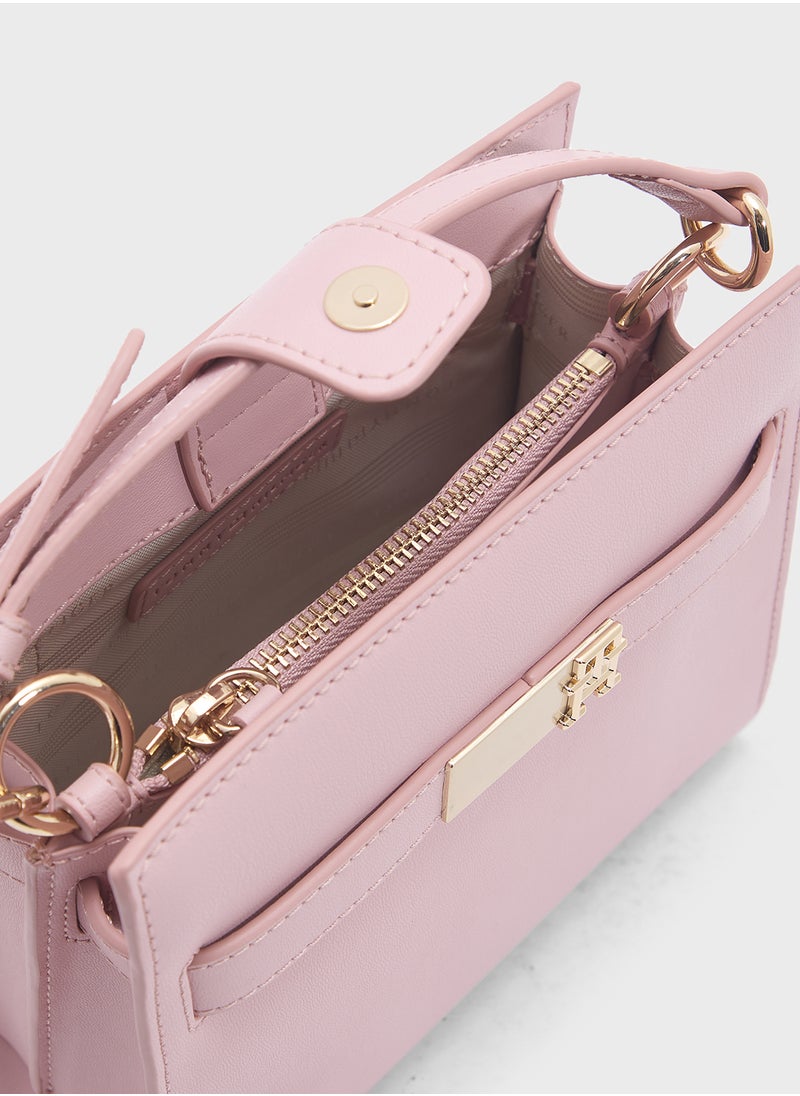 TOMMY HILFIGER HERITAGE MINI SATCHEL  - Image 5