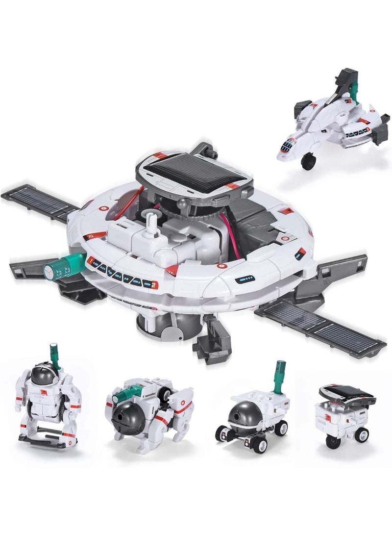 Beauenty STEM Projects for Kids Ages 8-12, Solar Robot Toys 6-in-1 Science Kits DIY Educational Building Space Toy,  Birthday Gifts for Boys Girls Teens - Image 1