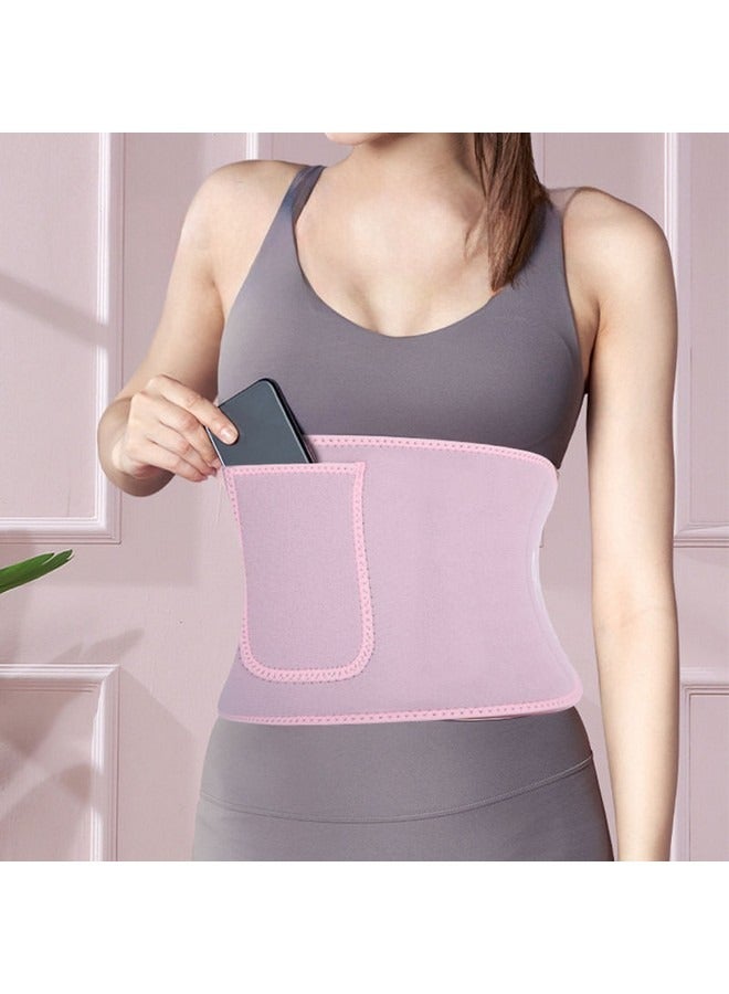 Beauenty Sweating Waist Trimmer Belt, Women Waist Trainer Belt for Abdomen Slimming Fitness Fat Burning Weight Loss, Slimming Body Shaper Belt Workout Sauna Exercise Hot Sweat Band - Image 4