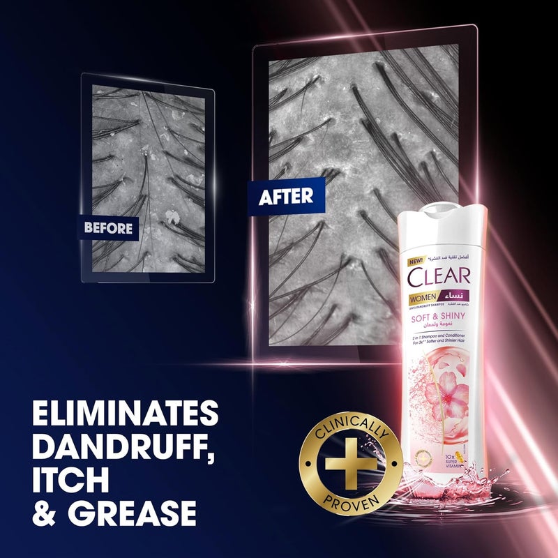 CLEAR 2in1 Anti-Dandruff Shampoo & Conditioner for Women - Image 5