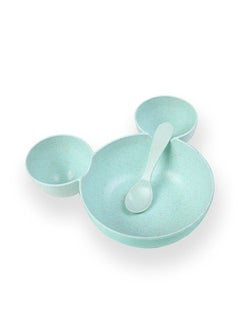 Swift Kids Feeding Bowl, Food Bento Tray, Baby Food Fruit Baby Plates Bowels, Blue  - Image 1