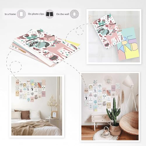 a baby cherry 26 Pieces Peel-N-Stick-Wall Collage Kit| Aesthetic Room Decor Items | Wall Decoration Posters | Wall Posters Aesthetic | Aesthetic Things for Girls | Girl Room Decor Items for Bedroom | - Image 5