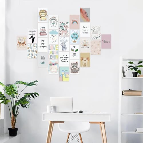 a baby cherry 26 Pieces Peel-N-Stick-Wall Collage Kit| Aesthetic Room Decor Items | Wall Decoration Posters | Wall Posters Aesthetic | Aesthetic Things for Girls | Girl Room Decor Items for Bedroom | - Image 4