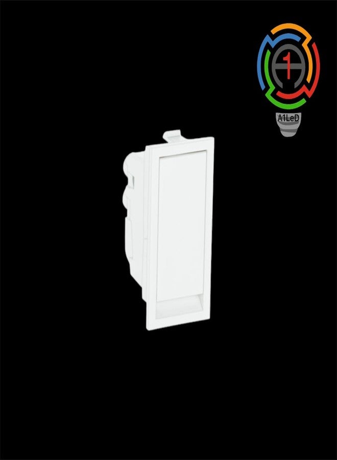 A1 LED Electrical Light Switch, 10A Flat Design, White, Pack of 6 - Image 3