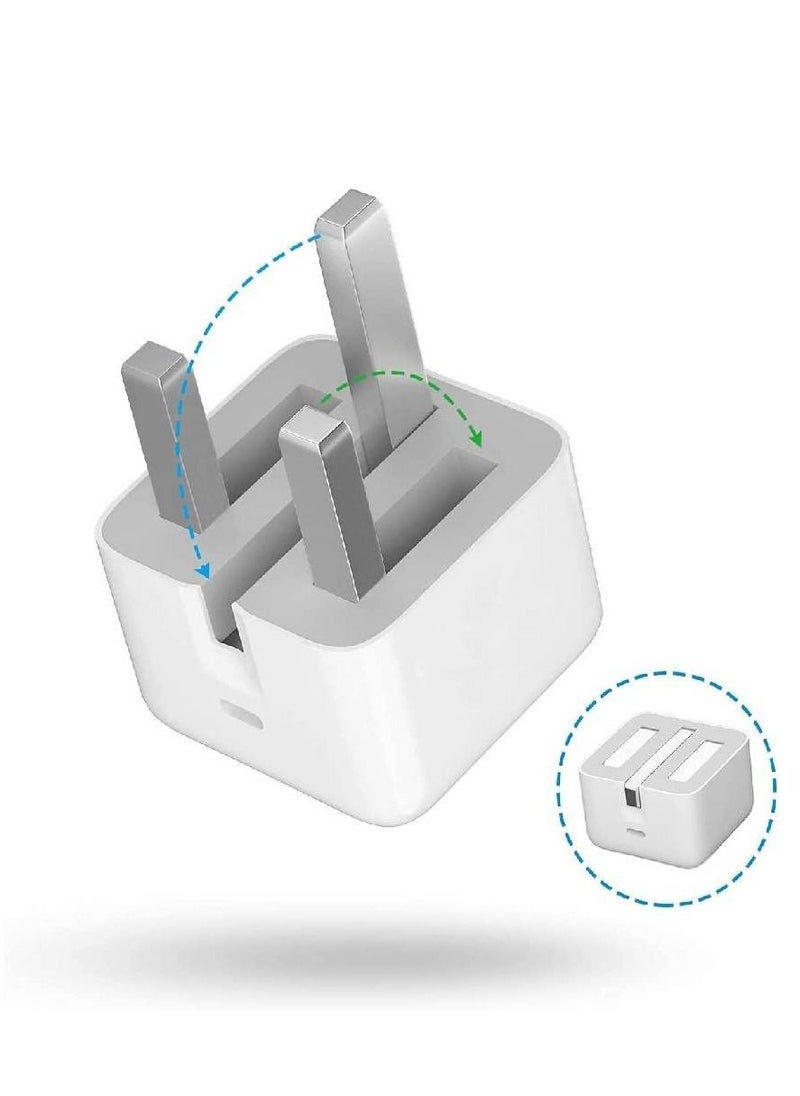 Generic - 20W USB-C Power Adapter With Cable for iPhone 12/12 Pro max/12mini power Adapter - Image 1