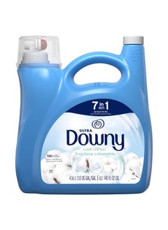 Downy Fabric Softener, Cool Cotton, 190 Load 140 fl oz  - Image 1