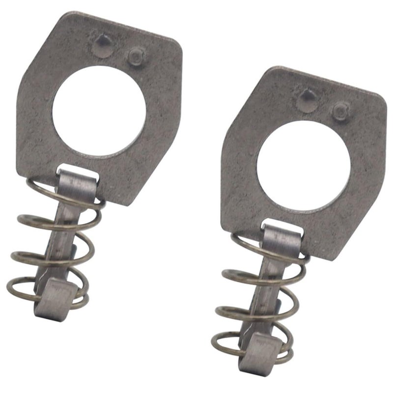 2Pcs Metal Cam Lock Fasteners for RV Camper Water Heater Door Latch - Image 2