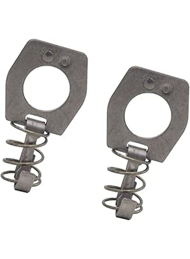 2Pcs Metal Cam Lock Fasteners for RV Camper Water Heater Door Latch - Image 1