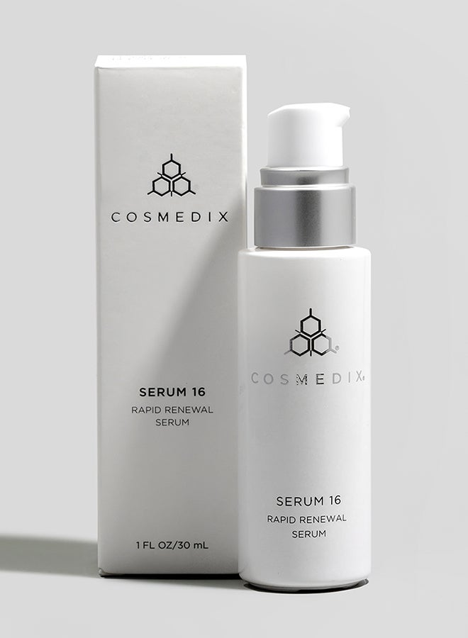 CosMedix Serum 16 PM Rapid Renewal Night Face Serum 16 Percent Encapsulated Retinol | For | Anti-Ageing Resurfacing Overnight 30ml - Image 5