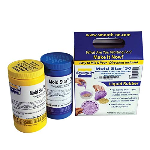 Smooth-On Mold Star 30 Silicone Mold Making Kit - Easy to Use & Long-Lasting Silicone Mold (2-Pound) - Image 1