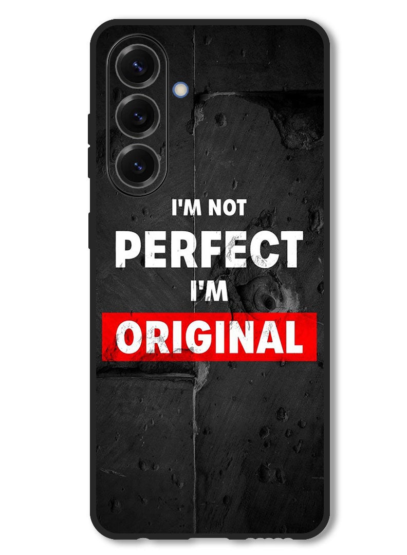 Theodor Case Compatible with Samsung Galaxy S25 FE 6.7 Inch Protection Shockproof Bumper Cover Illustration Dubai - Image 1