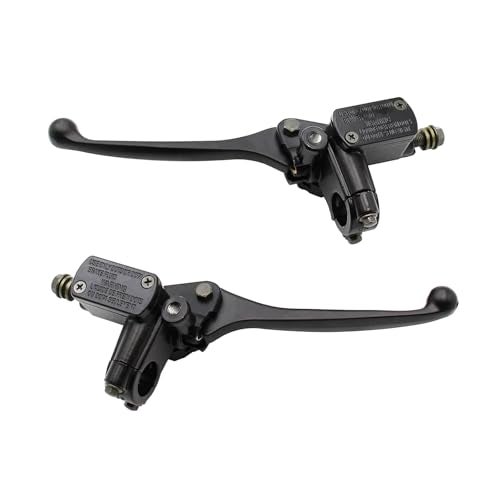 YD-PS001 Left + Right 8mm Brake Master Cylinder Lever Mirror Hole for GY6 50cc 125cc 150cc 250cc Scooter Moped - Image 1