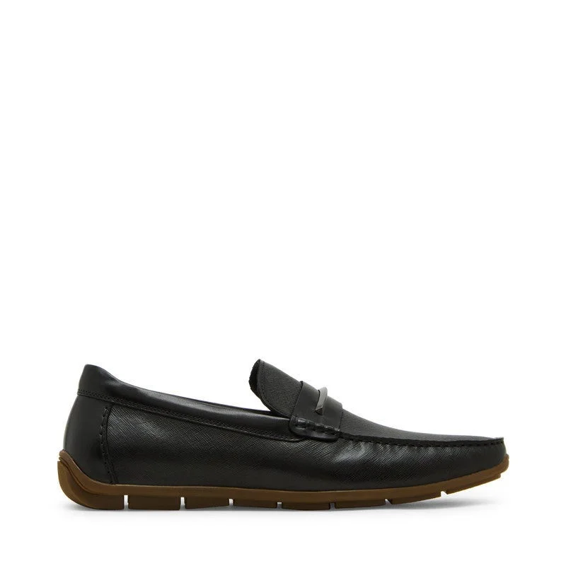 Steve Madden Thurston Men's Black Slip-Ons