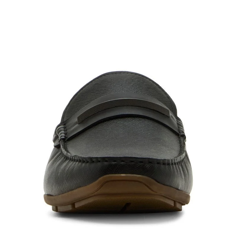 Steve Madden Thurston Men's Black Slip-Ons