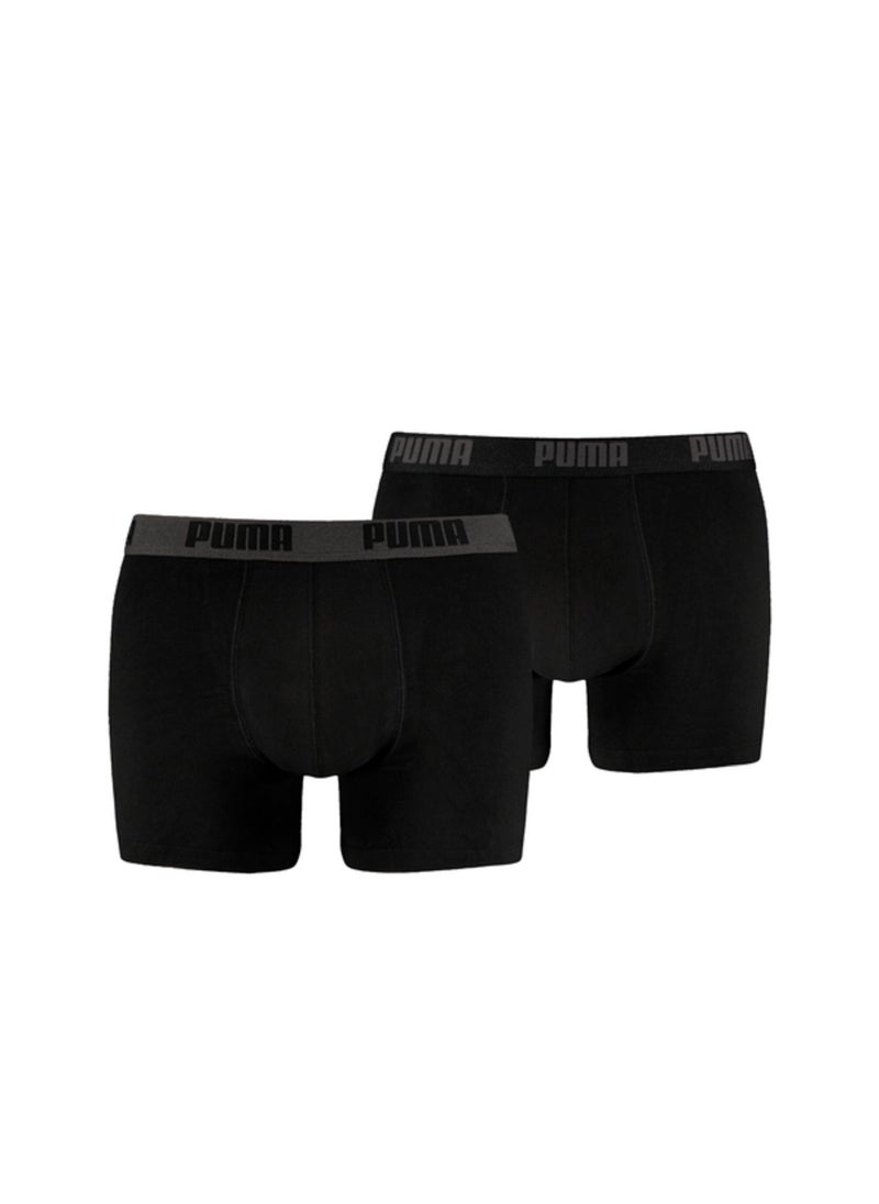 PUMA - Basic Mens Short Boxer 2 Pack - Image 1
