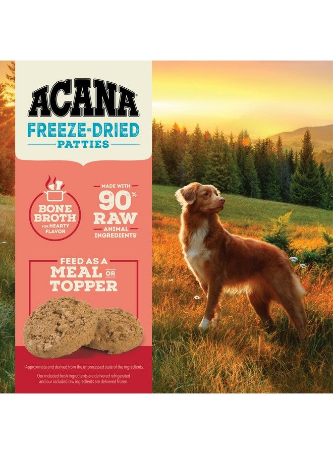 (أسنى) وجبة طعام الكلاب المجففة بالتجميد من أكانا، خالية من الحبوب، غنية بالبروتين، وصفة لحم البقر المربى في المزارع، 14 أونصة - Image 4