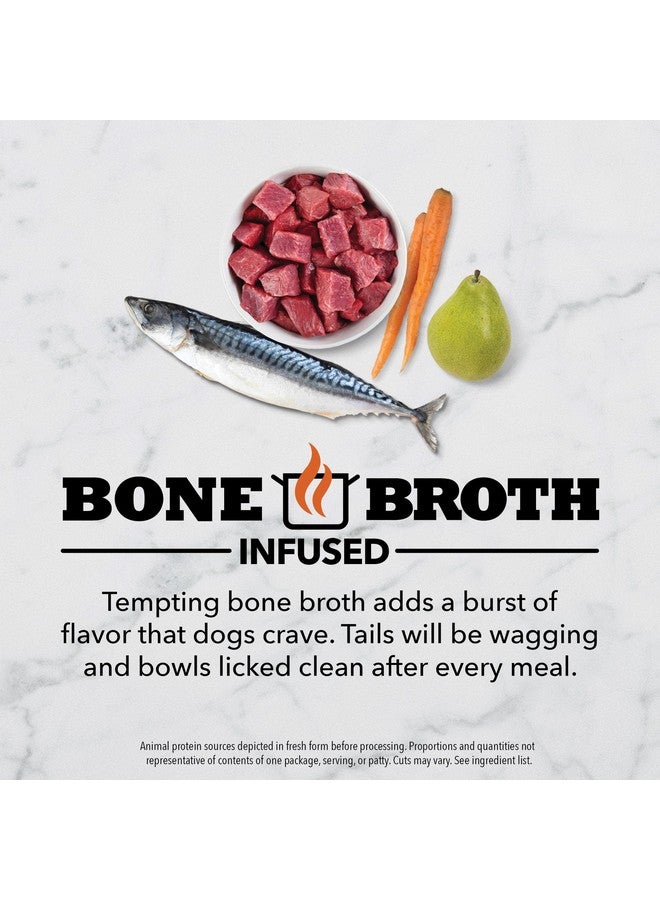 (أسنى) وجبة طعام الكلاب المجففة بالتجميد من أكانا، خالية من الحبوب، غنية بالبروتين، وصفة لحم البقر المربى في المزارع، 14 أونصة - Image 3