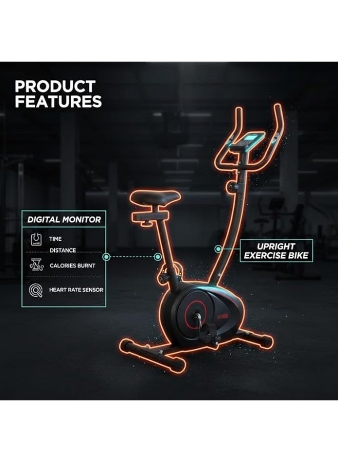 Marshal Fitness Upright Magnetic Bike - Image 4