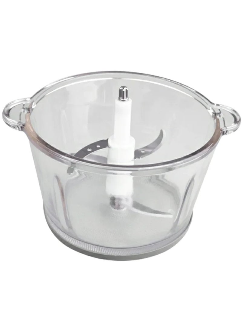 DSB DSP Meat and Vegetable Chopper and Mincer 300W Capacity 0.3L Pure Copper Motor 5430 Rotation Speed: 26000-28000 RPM Made of Glass and Stainless Steel420 Stainless Steel Blades 2 Gears and 2 Speeds Grind a variety of food materials such as meat, nuts and cut vegetables Easy to clean and can be placed in the dishwasher KM4100 - Image 2