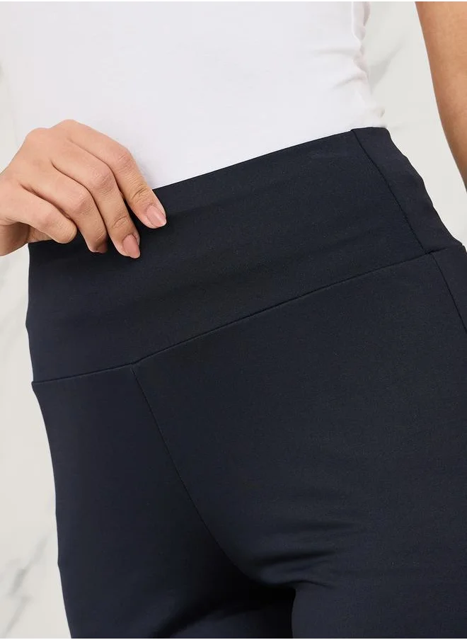 ستايلي Curved Hem Ankle Length Legging