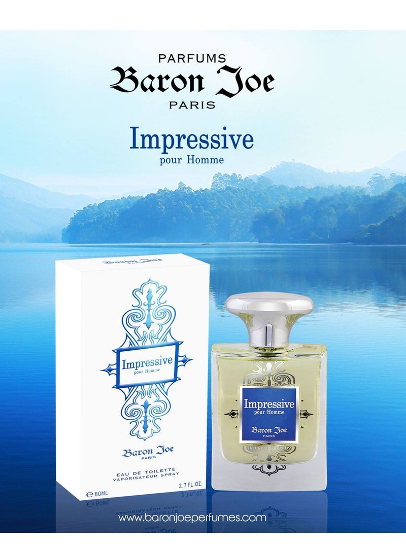 BARON JOE IMPRESSIVE MEN EDT 80ML - Image 4