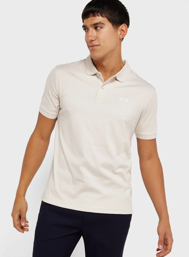 CALVIN KLEIN Logo Polo