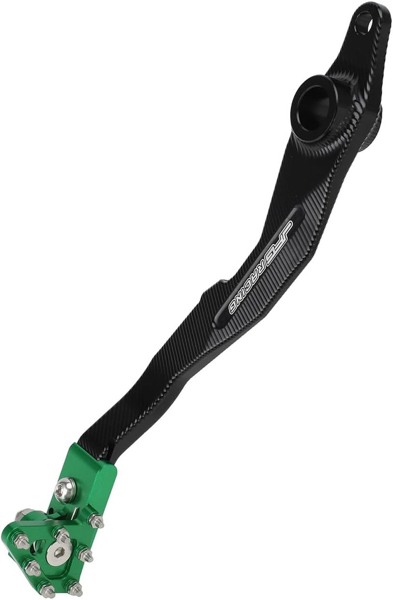 USTPO Motorcycle Rear Brake Pedal Foot Lever Foldable CNC for KLX140/140L 2008-2024 KLX140G 2017-2024 Dirt Pit Bike Green - Image 4