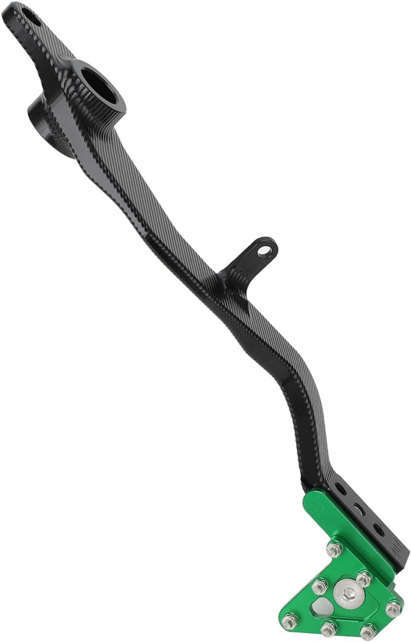 USTPO Motorcycle Rear Brake Pedal Foot Lever Foldable CNC for KLX140/140L 2008-2024 KLX140G 2017-2024 Dirt Pit Bike Green - Image 3