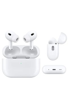 Generic Airpods pro (2nd gan) Wireless Earbuds, Bluetooth Headphones, with Active Noise Cancellation, Adaptive Audio, Transparency Mode, Personalized Spatial Audio, Charging Case, Wireless Charging  - Image 1