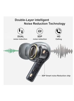 Generic Airpods pro (2nd gan) Wireless Earbuds, Bluetooth Headphones, with Active Noise Cancellation, Adaptive Audio, Transparency Mode, Personalized Spatial Audio, Charging Case, Wireless Charging  - Image 3