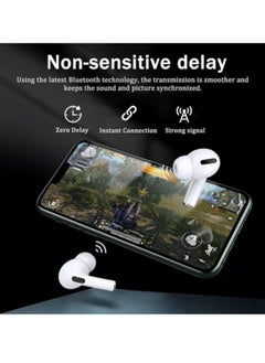 Generic Airpods pro (2nd gan) Wireless Earbuds, Bluetooth Headphones, with Active Noise Cancellation, Adaptive Audio, Transparency Mode, Personalized Spatial Audio, Charging Case, Wireless Charging  - Image 4