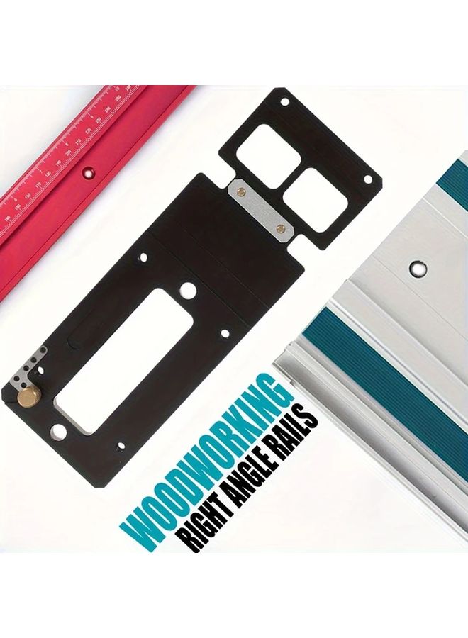 Alloy Track Saw Square Rail Precision Woodworking Circular Saw Guide - Image 4