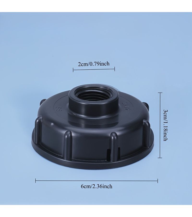 IBC Water Tank Fittings 1 Inch to Garden Hose Connector with Adjustable Valve - Image 3