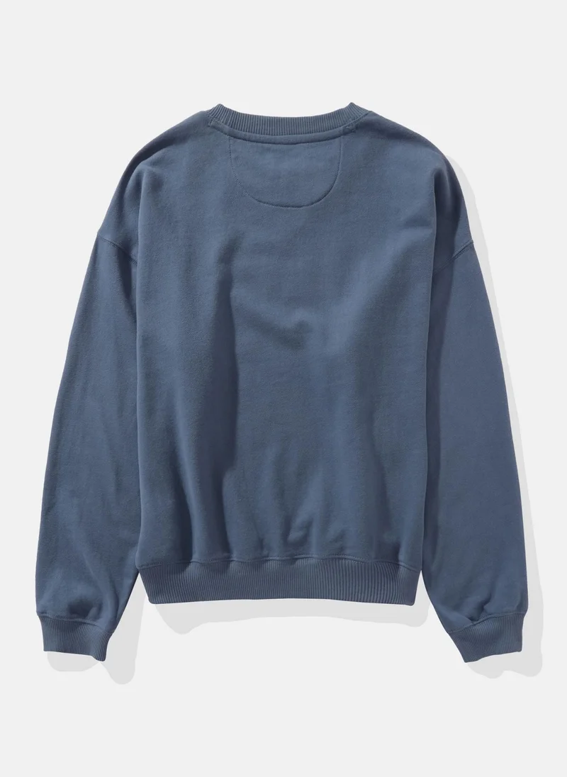 امريكان ايجل Logo Graphic Pullover Sweatshirt