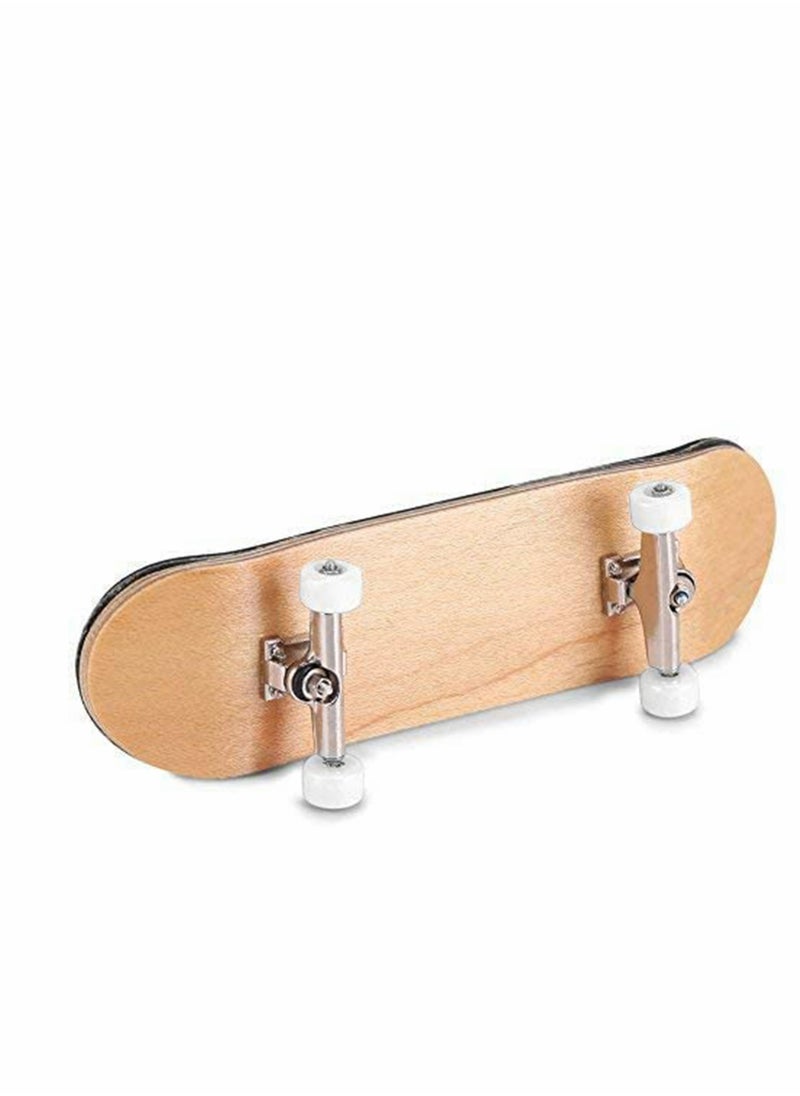 Generic - Mini Alloy Finger Skateboard Deck with Pro Tools and Anti,Slip Pad for Tricks - Image 1
