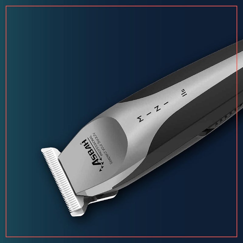 Asbah Professional Mini Iis Trimmer  Cordless Trimmer  Clipper with Guide Comb  One Year Warranty Lifetime Repair  Services Multicolor - Image 3