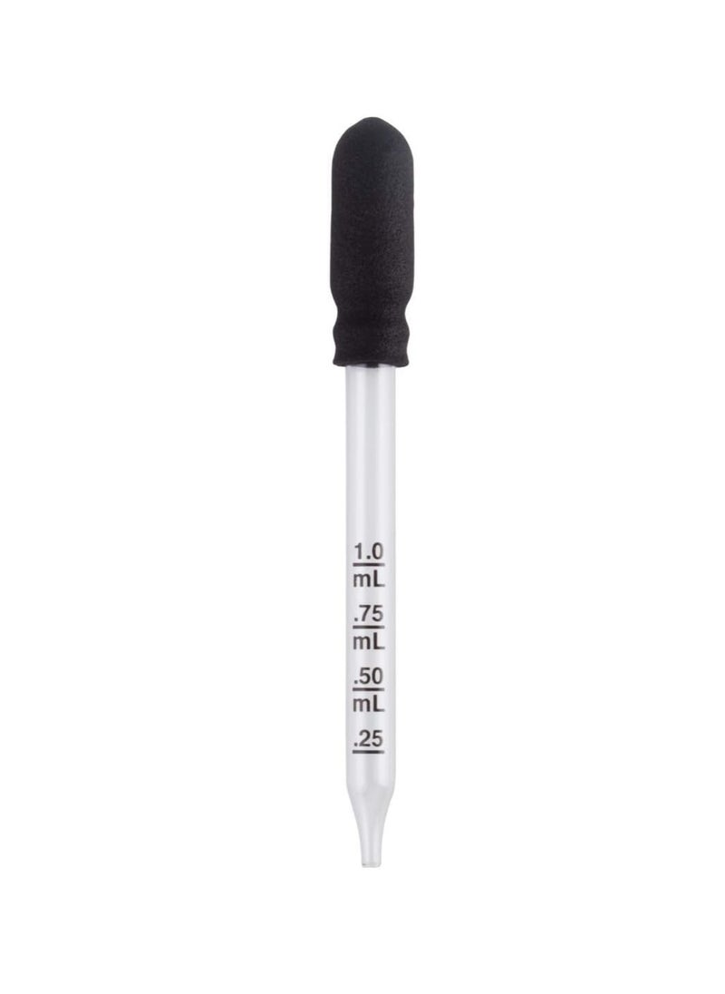 Ezy Dose - EZY DOSE Ear and Eye Medicine Dropper For Liquid & Medicine, 1mL Capacity Calibrated Glass, Deliver Correct Dose, Clear, Made in the USA, BPA Free - Image 1