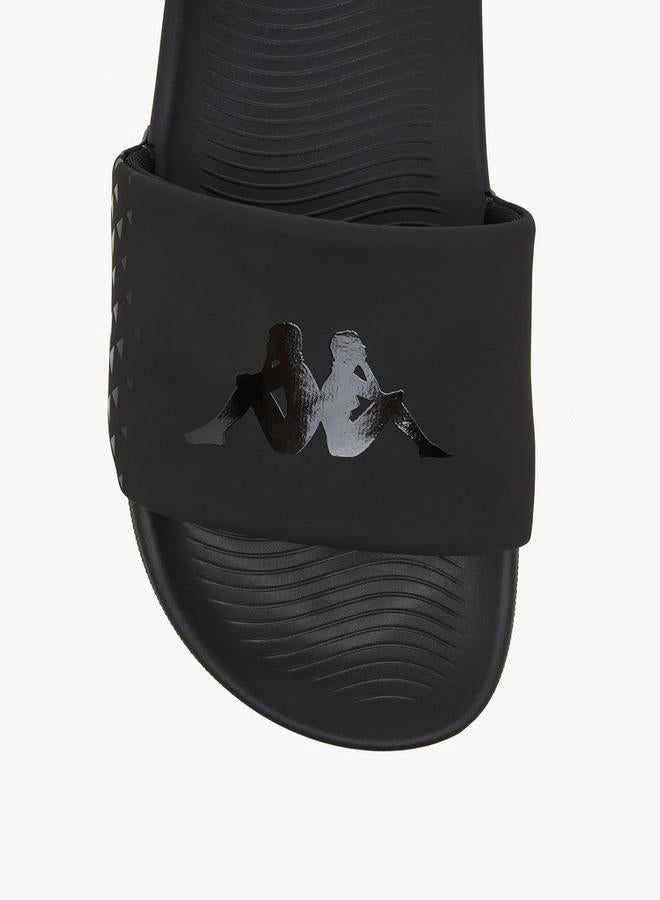 Kappa Men Men Logo Print Slides - Image 3