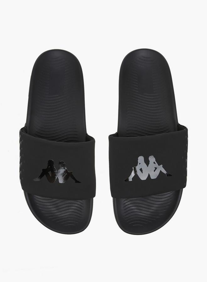 Kappa Men Men Logo Print Slides - Image 2