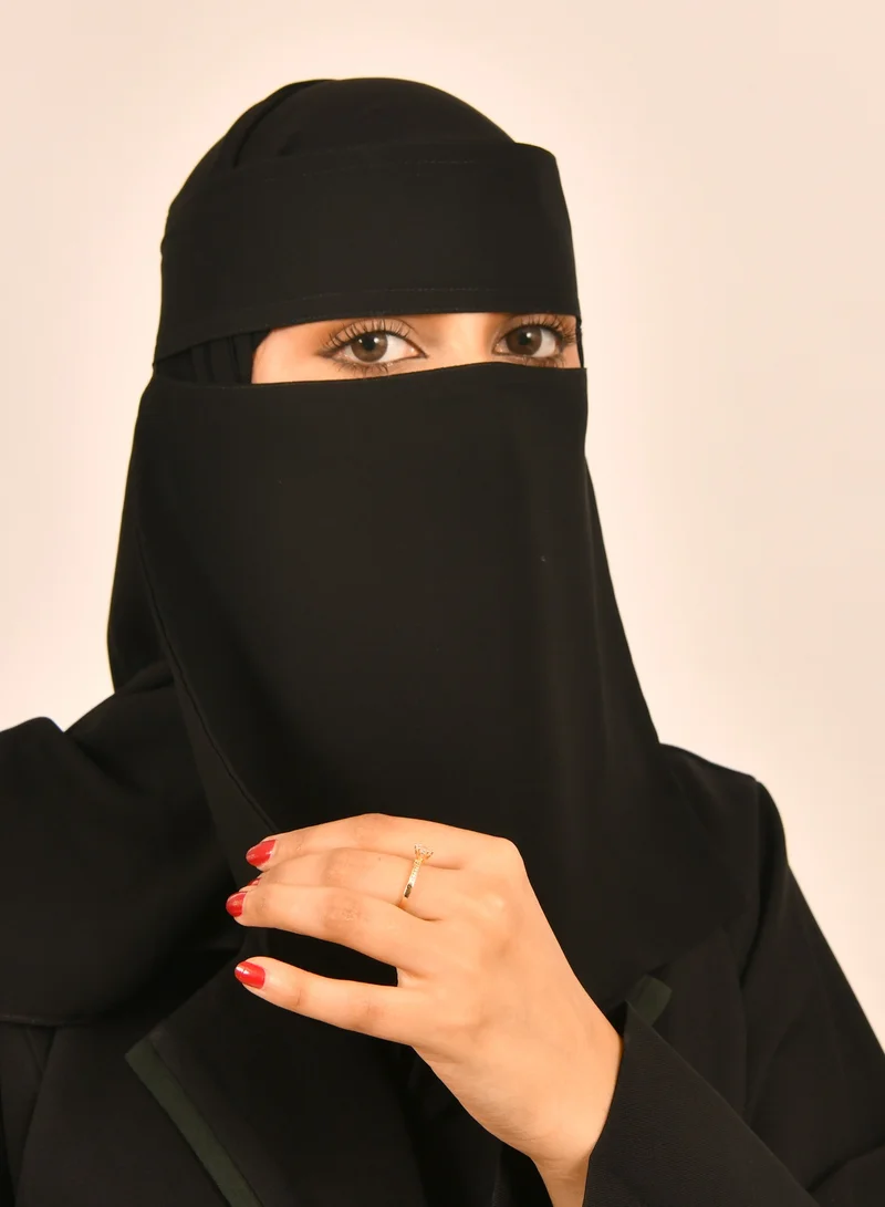 HAWRAA ABAYA Niqab with a closure piece