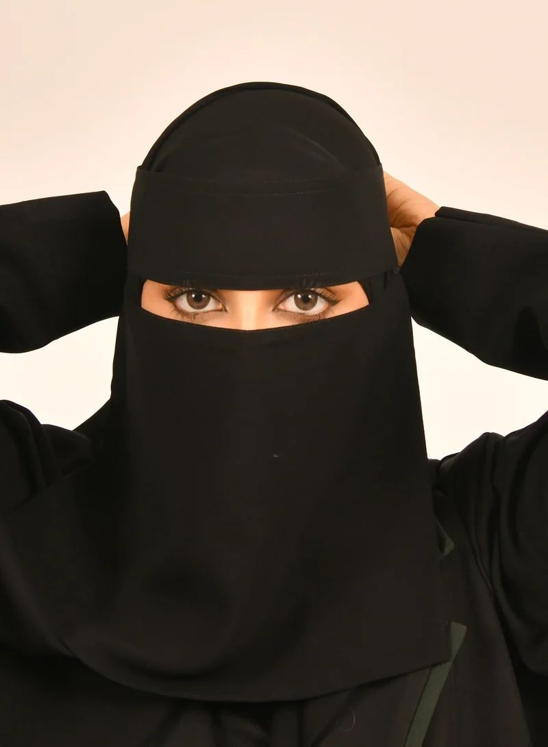 HAWRAA ABAYA Niqab with a closure piece
